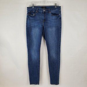 Banana Republic Womens Jeans Size 30/10 Blue Skinny Fit Mid Rise Denim